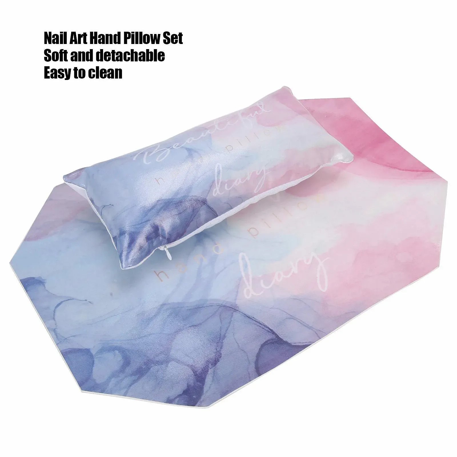 Подушка для манікюру PU шкіра Smudged style, фото №2