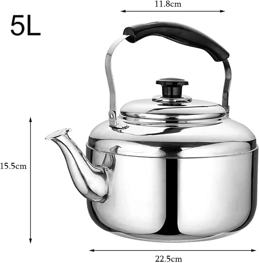 Чайник з свистком з нержавіючої сталі, фото №4 Чайник з свистком з нержавіючої сталі, фото №4