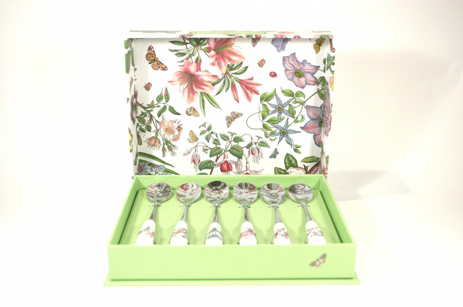 Набор чайных ложек Portmeirion Botanic Garden, 6 шт., фото №1 Набор чайных ложек Portmeirion Botanic Garden, 6 шт., фото №1