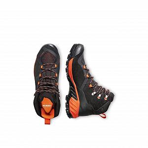 Трекинговые Кроссовки Mammut Sapuen High GTX Черный/Желтый synthetic.ua - Фото 1