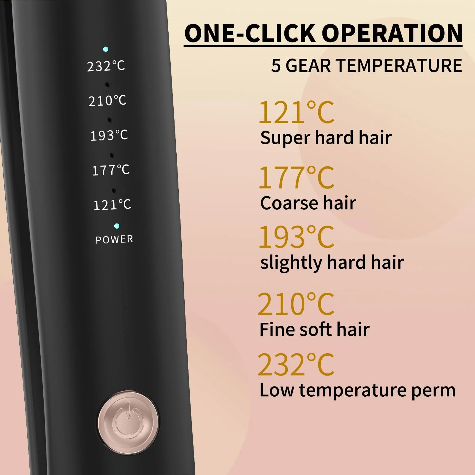 Выпрямитель 2 в 1 K&K Титановые пластины Ion 130°C - 230°C LED-дисплей, фото №2 Выпрямитель 2 в 1 K&K Титановые пластины Ion 130°C - 230°C LED-дисплей, фото №2