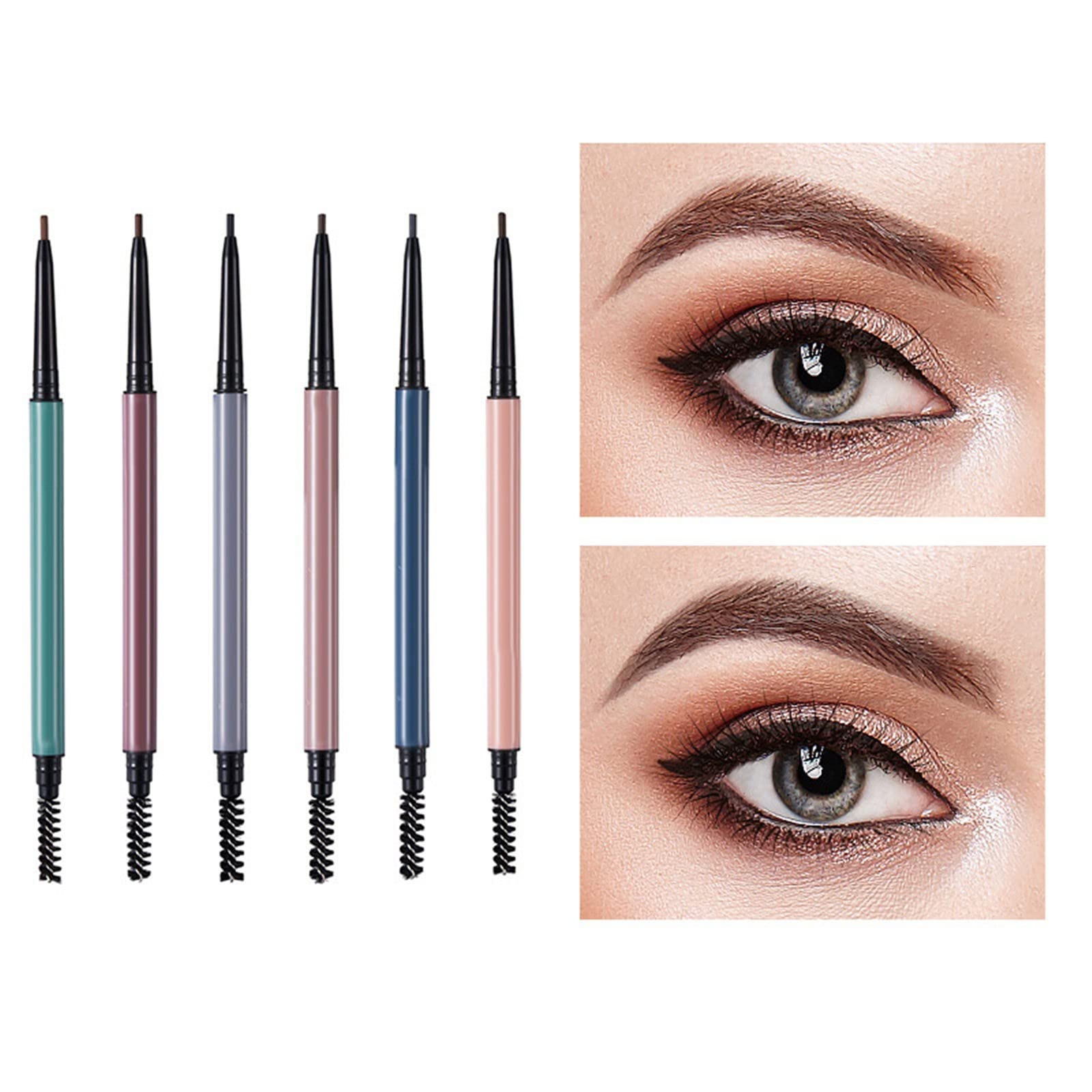 Карандаш Stylist Водостойкий для бровей Ультратонкий механический Заполняет пробелы Розовый F, фото №5