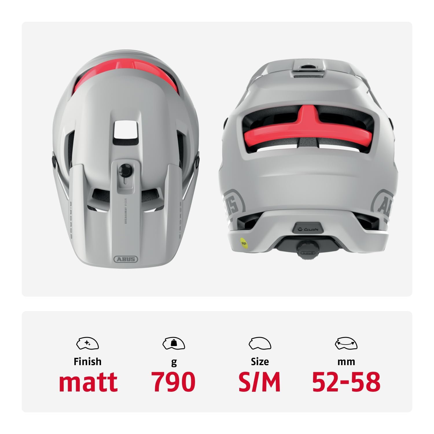 Шлем Fullface ABUS AirDrop MIPS MTB, фото №3