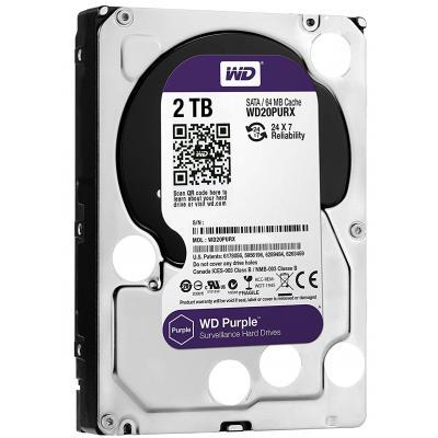 Внутренний жесткий диск Western Digital 3.5" 2TB WD WD20PURZ, фото №2