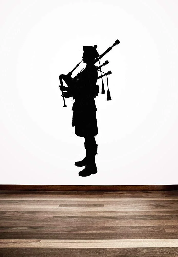 Наклейка на стіну Scottish English Style Home вінілова 56 x 20 см, фото №1