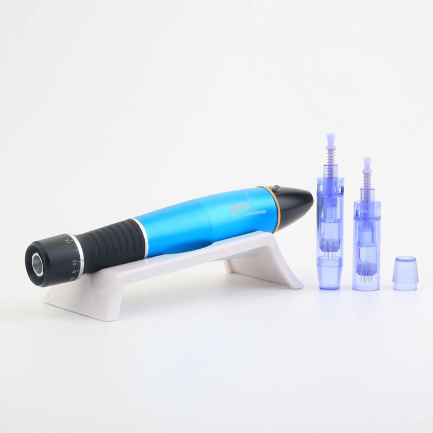 Дермапен P-Beauty A1 0,25–3 мм 5 швидкостей 2 насадки, фото №3