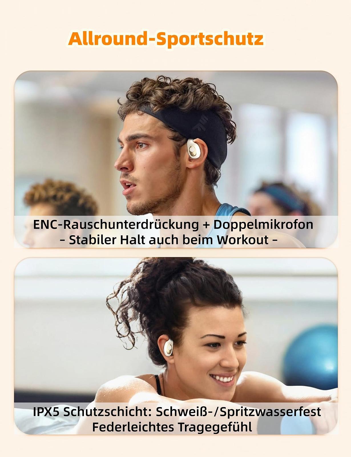 Наушники-переводчик 3-в-1 AI, серия NebulaBuds, с поддержкой 134 языков, Bluetooth 5.4, ENC шумоподавления, IPX7 и 120 часов автономной работы, фото №7