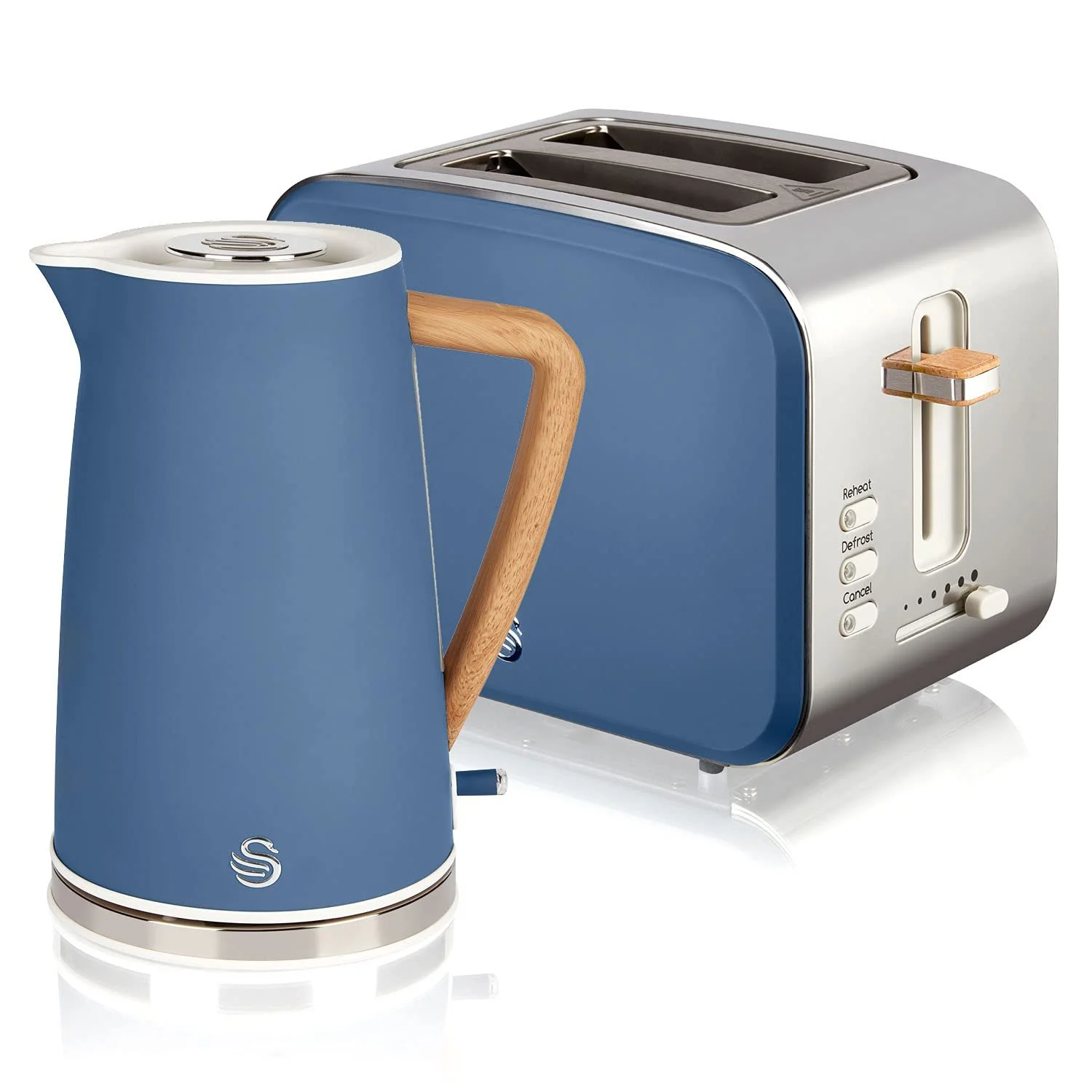 Тостер Swan Nordic 2 скибки Matt Blue, фото №1 Тостер Swan Nordic 2 скибки Matt Blue, фото №1