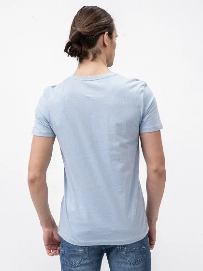 Футболка Tom Tailor 1030693XX1215159 Голубой 2XL, фото №2