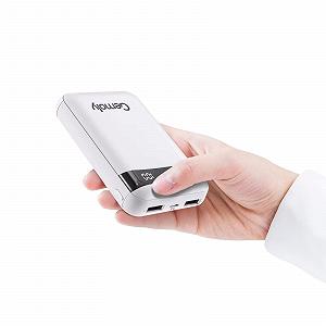Внешний аккумулятор Gemoly Mini 10000mAh Lightweight Portable 2 Inputs 2 Outputs - Фото 1