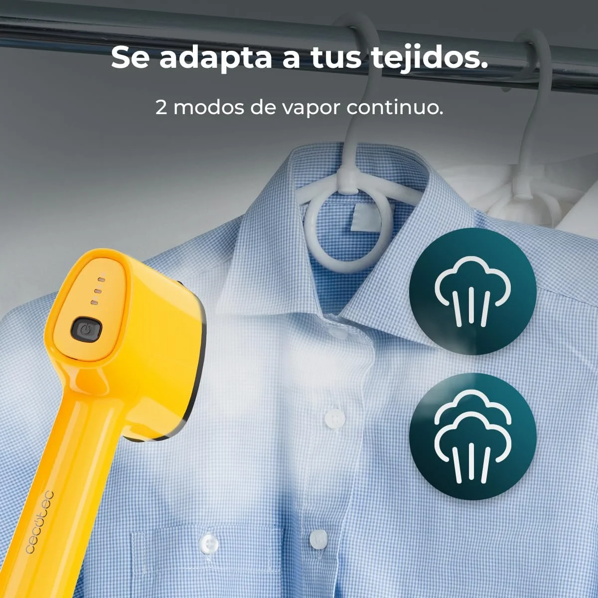 Вертикальный утюг Cecotec IronHero V-1500 Essential Керамическая подошва 1500 W 25 г/мин Yellow, фото №3