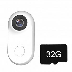Екшн-камера iFutniew 2MP WiFi Sports Thumb Outdoor Riding Hiking Відео HD 1080P Магнітна з картою пам'яті 32GB synthetic.ua - Фото 1