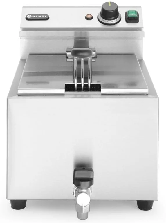 Фритюрниця HENDI 209202 / 3500 Вт / Silver, фото №1