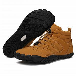 Ботинки Aonegold Warm Lined Unisex Outdoor Non-Slip Зимние Черные synthetic.ua - Фото 1