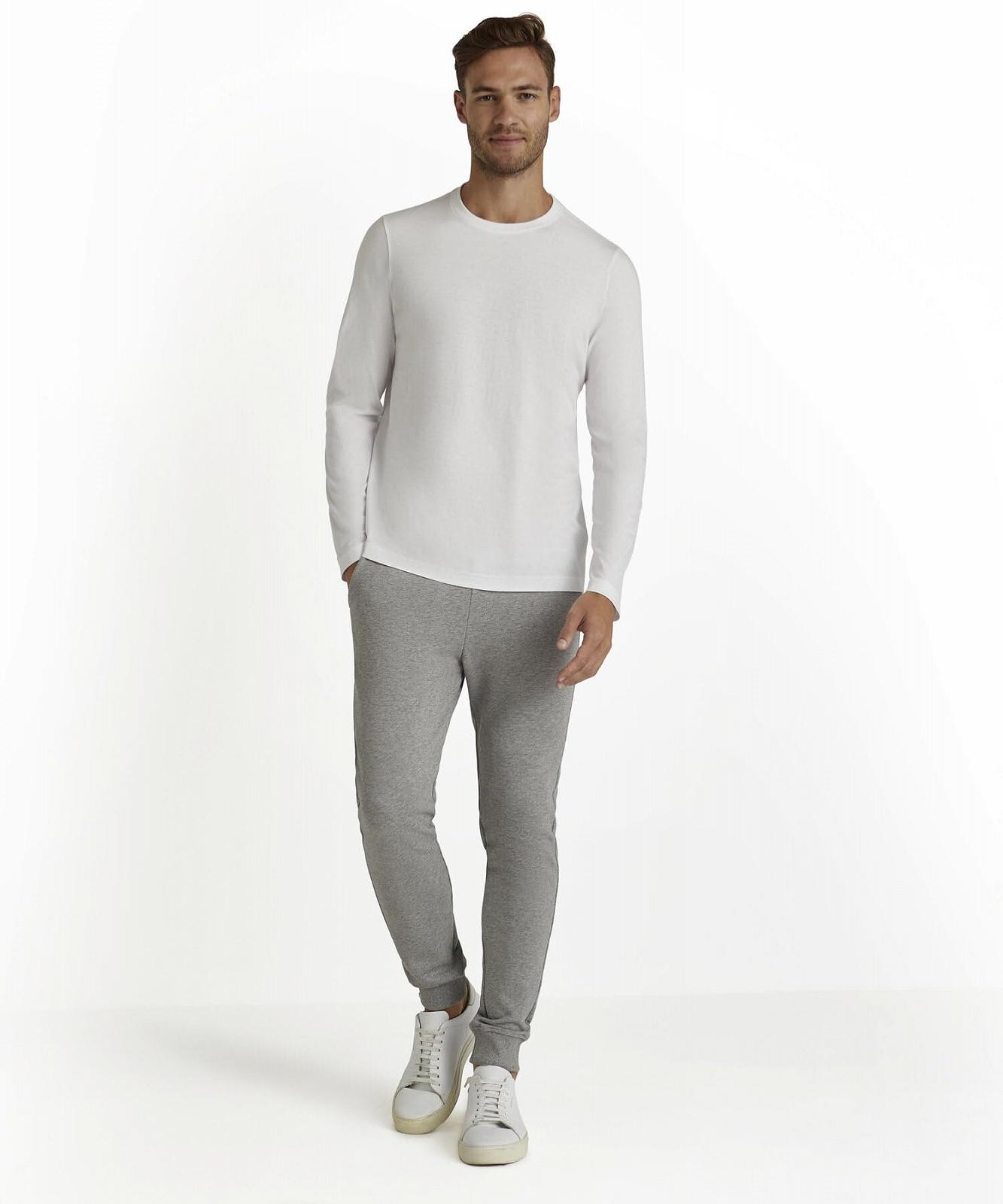 Мужская футболка с длинным рукавом FALKE Basic из дышащего хлопка, 1 шт, фото №3