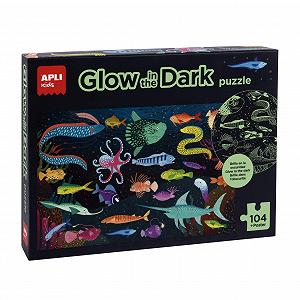 Пазлы Apli Kids 18455 104 элемента Ocean светится в темноте - Фото 1