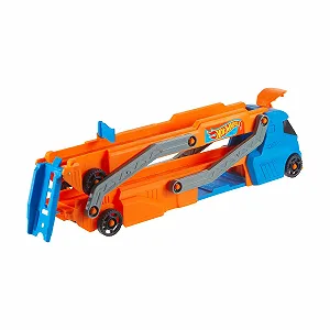 Автотрек Hot Wheels 1:64 - 30" Гоночна траса зі стартером - вміщує до 9 машинок масштабу 1:64 synthetic.ua - Фото 1