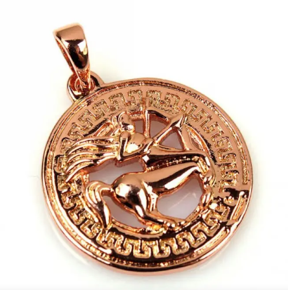 Жіноча підвіска "Стрілець - знак зодіаку", фото №1