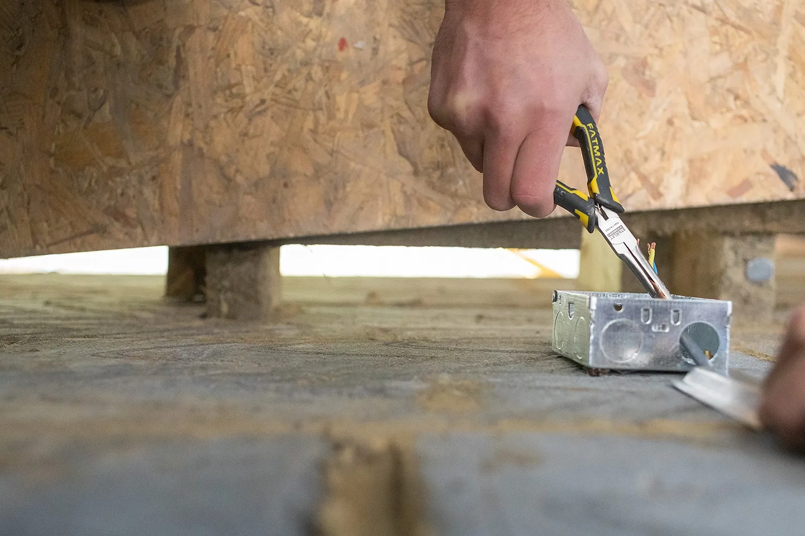 Плоскогубцы Stanley FatMax FMHT0 80520 Mini, длинноносые, черный / желтый, фото №2