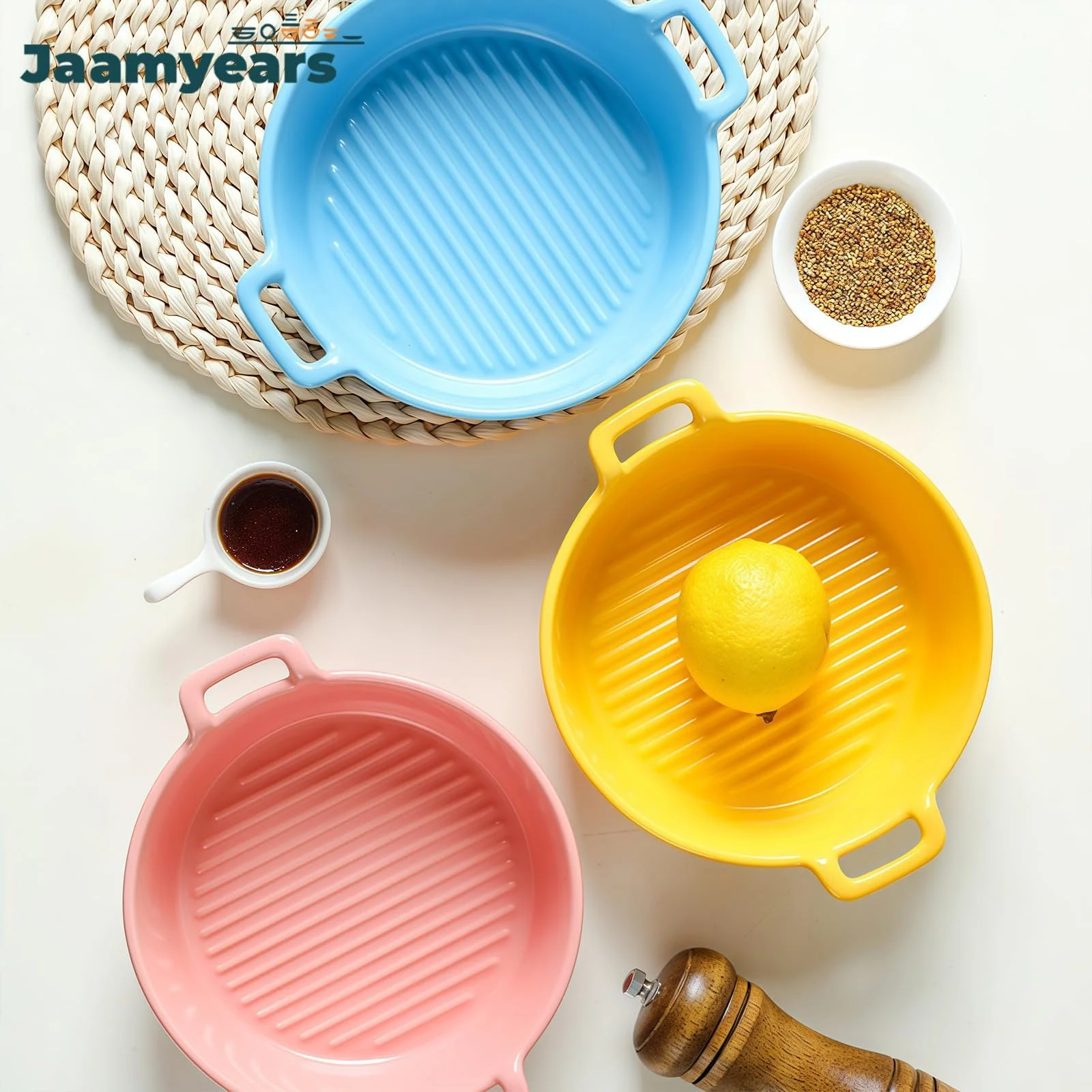 Форма для запікання Керамічна Кругла Термостійка, фото №6