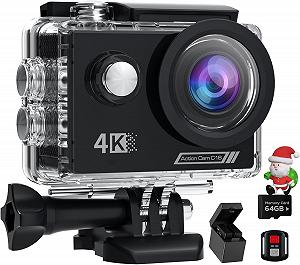 Екшн-камера Camlance C16PRO / 40Мп / 4K / 60fps / Wi-Fi / Bluetooth / Водонепроникна 40м / Чорна - Фото 1
