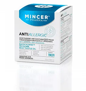Денний крем для обличчя Mincer Pharma Anti Allergic Anti-Redness зволожувальний та заспокійливий 50 мл ціна на synthetic.ua - Фото 1 Денний крем для обличчя Mincer Pharma Anti Allergic Anti-Redness зволожувальний та заспокійливий 50 мл synthetic.ua - Фото 1