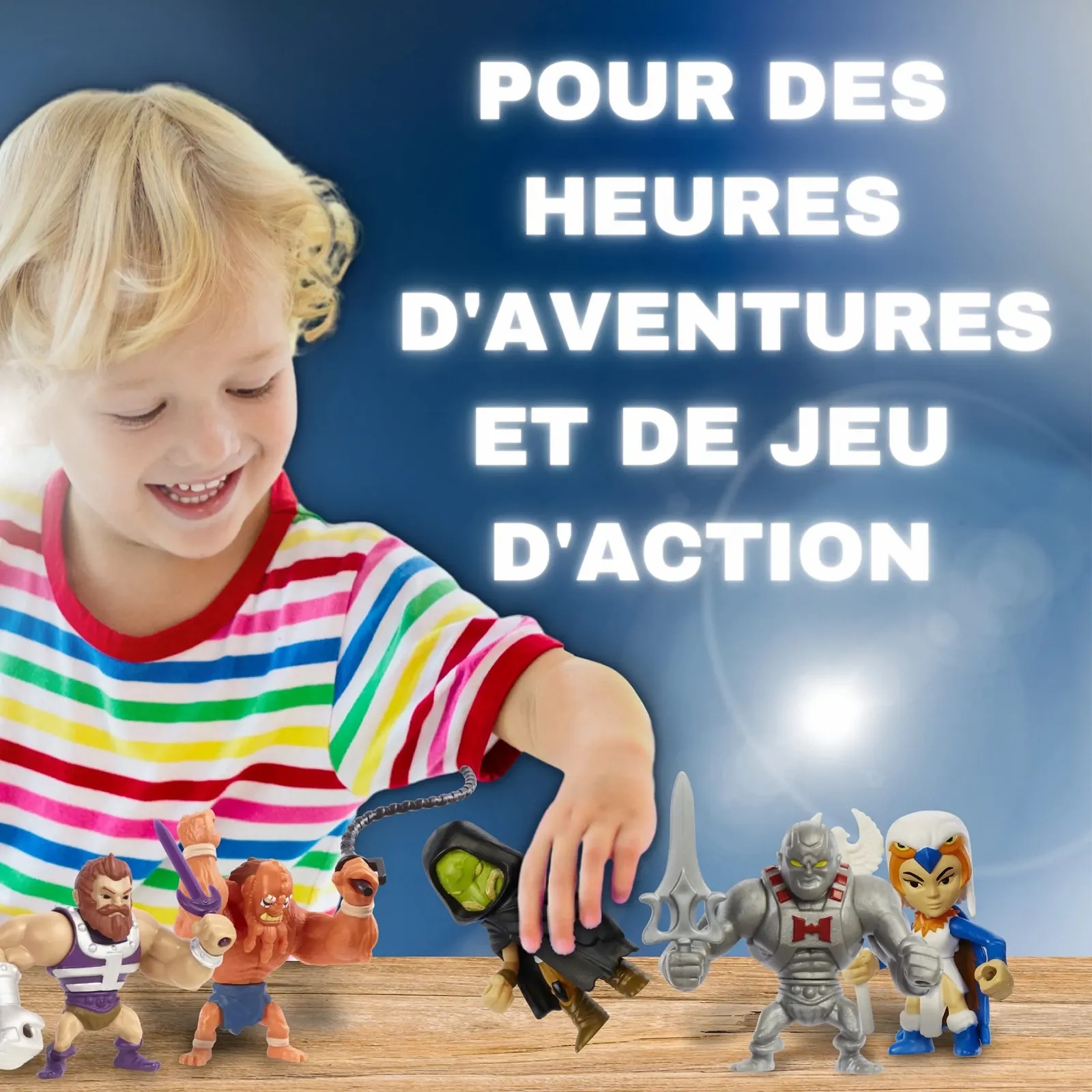 Ігрова фігурка Eternia Minis Story Starters Faker Evil Robot of Skeleton Gate Masters of the Universe Revelation 4+, фото №5