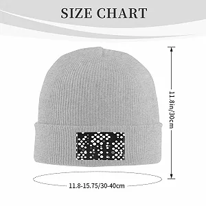 Вязаная шапка BROLEO с белыми точками synthetic.ua - Фото 1