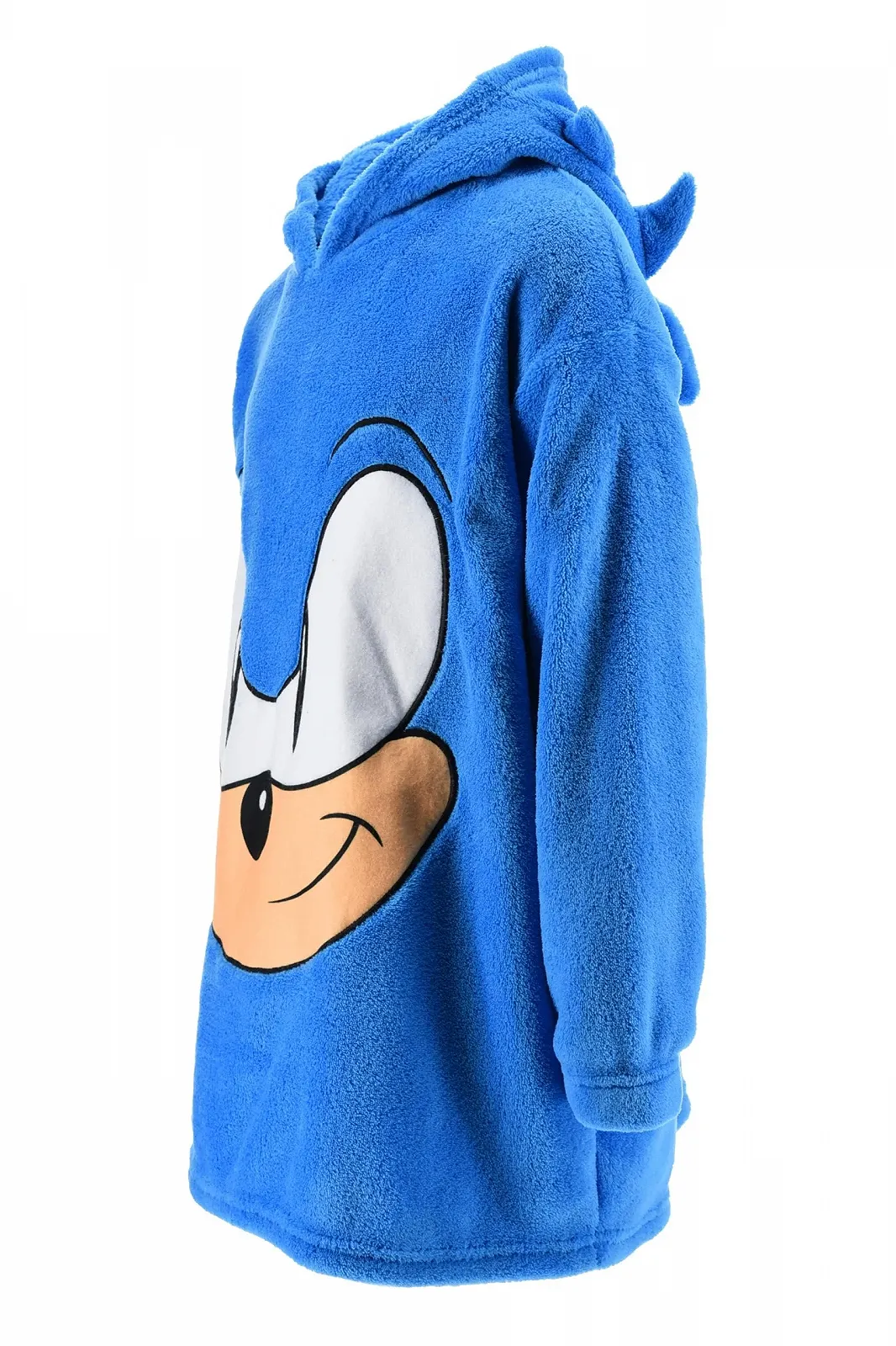 Худи-одеяло Sonic The Hedgehog для мальчиков, детская, зимняя, из кораллового флиса, теплая, подарок, размер 3-8 лет, фото №3 Худи-одеяло Sonic The Hedgehog для мальчиков, детская, зимняя, из кораллового флиса, теплая, подарок, размер 3-8 лет, фото №3