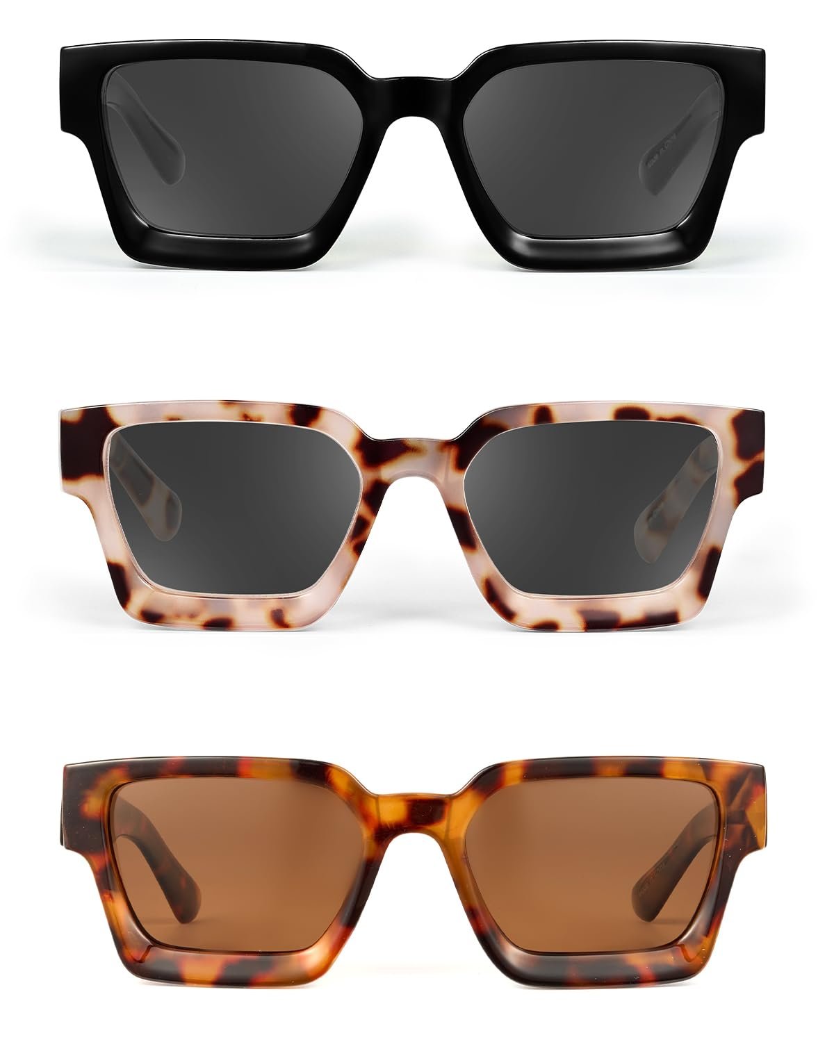 Солнцезащитные очки JM Trendy Квадратные Поляризованные UV400, фото №4