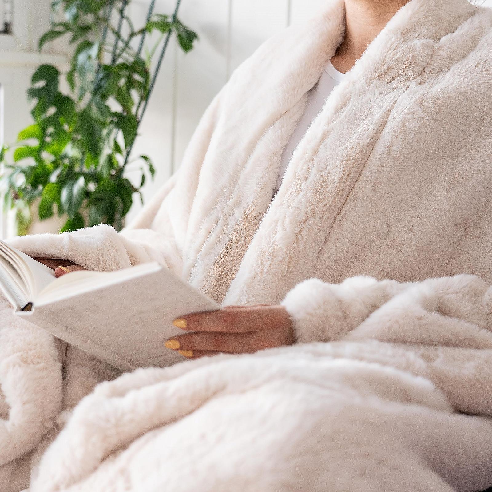 Покривало Quantum Interior хутряна м'яка затишна двостороння, фото №2 Покривало Quantum Interior хутряна м'яка затишна двостороння, фото №2