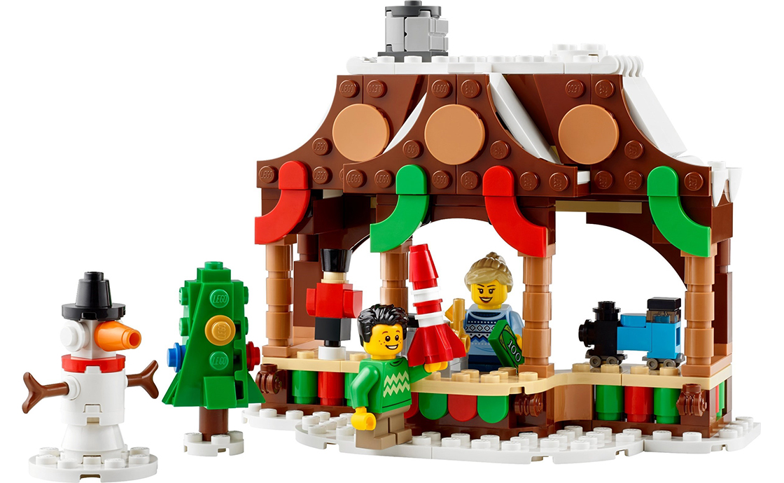Дитячий конструктор LEGO Creator Лоток на різдвяному ярмарку (40602), фото №2