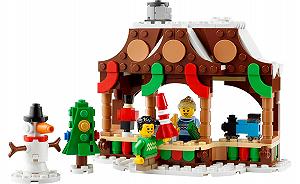 Дитячий конструктор LEGO Creator Лоток на різдвяному ярмарку (40602) synthetic.ua - Фото 1