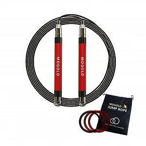 Скакалка Speed King Speed Rope регульована з алюмінієвими ручками та силіконовим покриттям - Фото 1