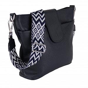 Сумка на плечо MIRROSI Женская, Натуральная кожа, Сделано в Италии, Богемный стиль, 30 x 24.50 x 9 см (Ш x ВxТ), Много места для хранения, Сумка, Нагрудная сумка, Сумка через плечо (1 сумка и 2 ремешка) synthetic.ua - Фото 1