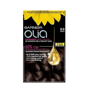 Стійка Фарба для Волосся Olia 5.0 Оксамитовий Коричневий - Фото 1