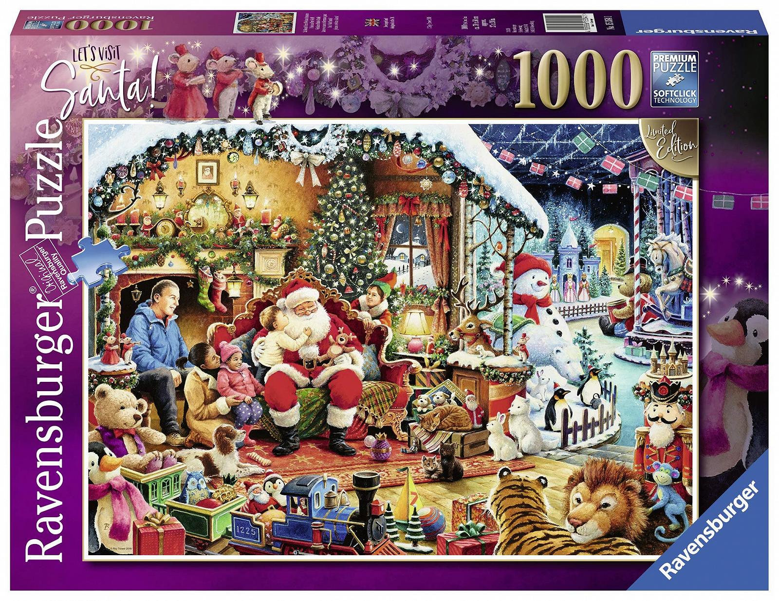 Пазл Ravensburger UK 15354 Let's Visit Santa Limited Edition 2018 1000 элементов, фото №1