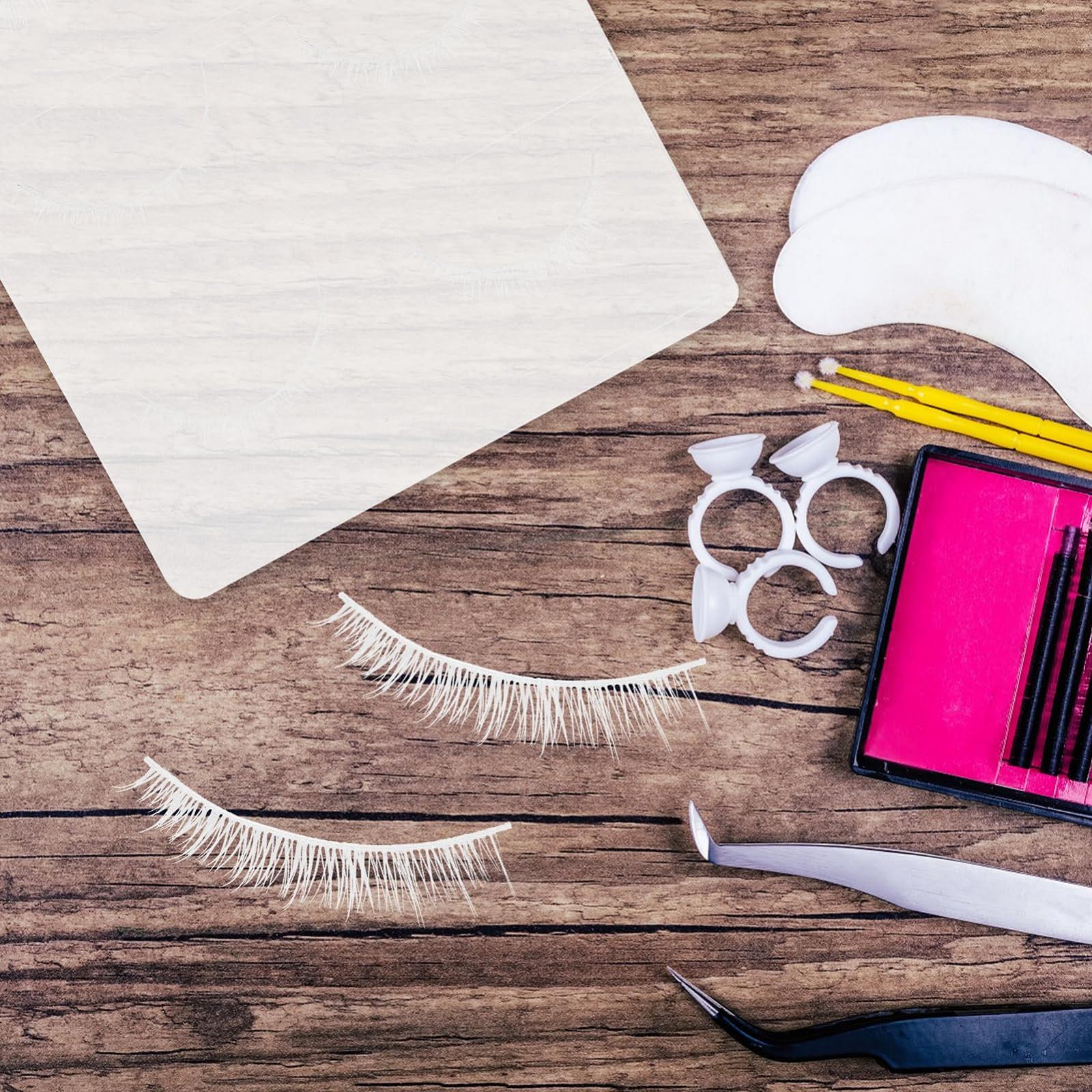 Накладные ресницы FRCOLOR из химического волокна, белые, 3 пары, фото №4