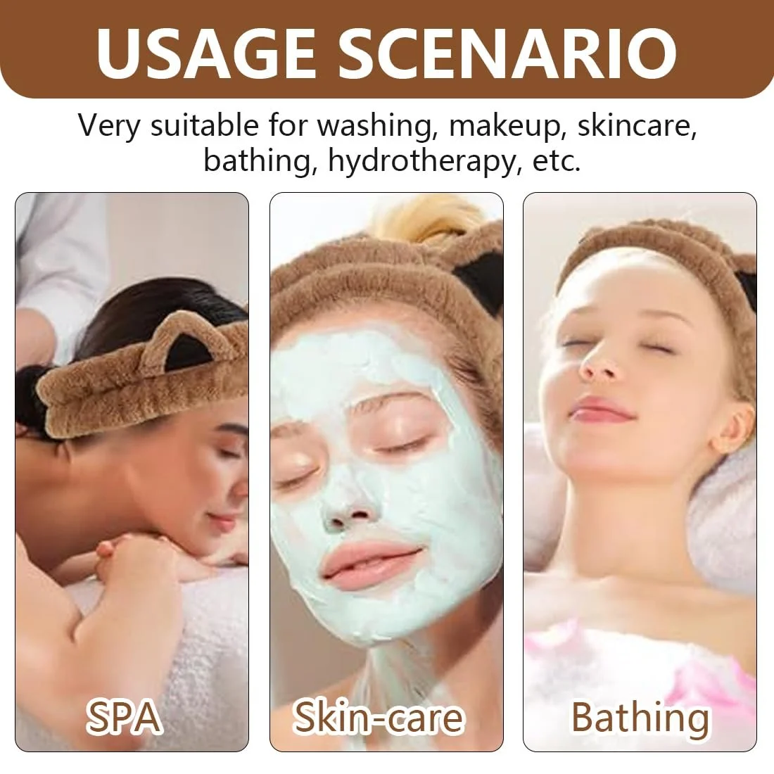 Еластичні пов'язки для волосся з коралового флісу, фото №4 Еластичні пов'язки для волосся з коралового флісу, фото №4