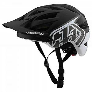 Шлем Велосипедный Troy Lee Designs A1 Classic XL/XXL Черный/Белый - Фото 1