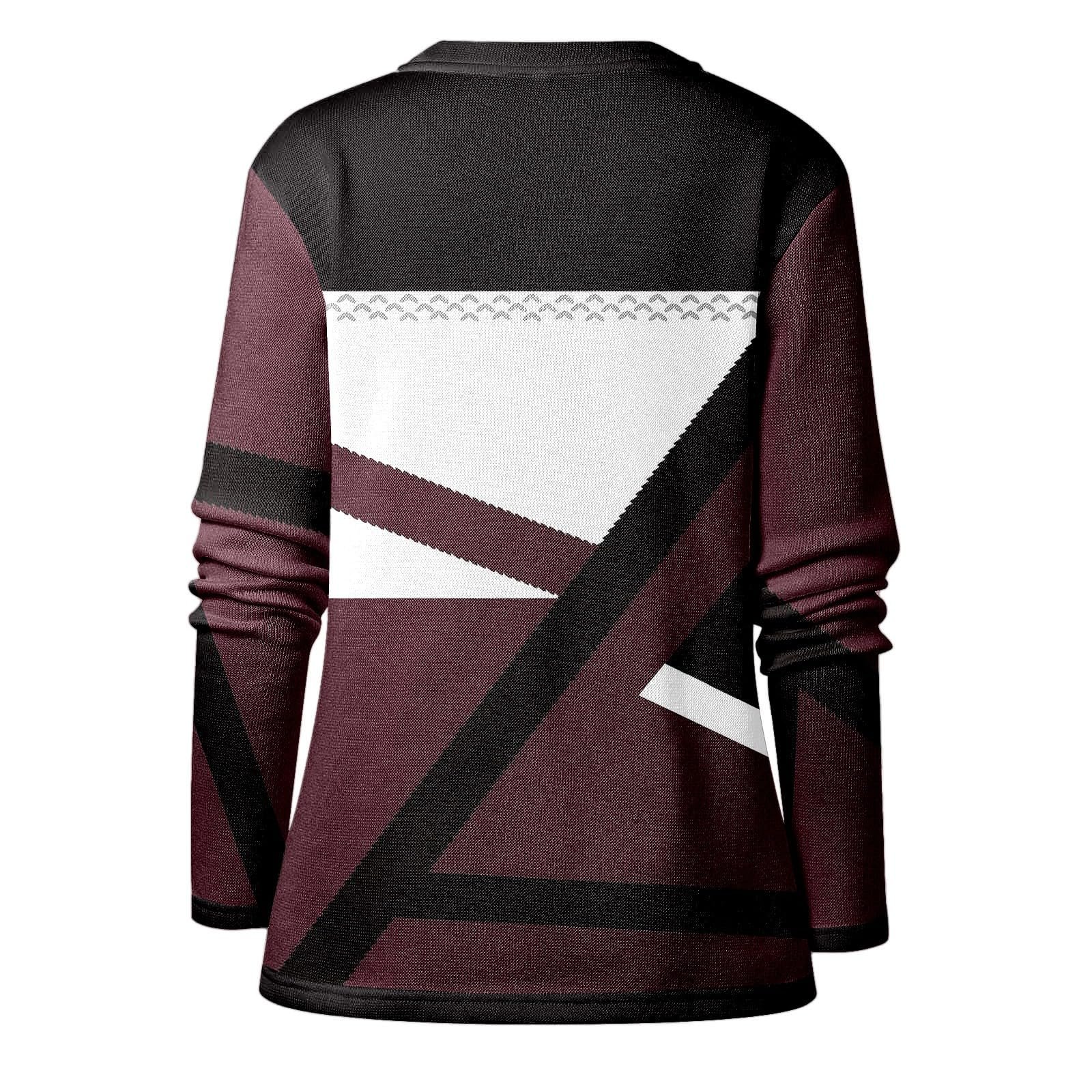 Рубашка спортивная Generisch Свободная Осенняя Длинная Без капюшона Свитшот с длинными рукавами Красочный, фото №3