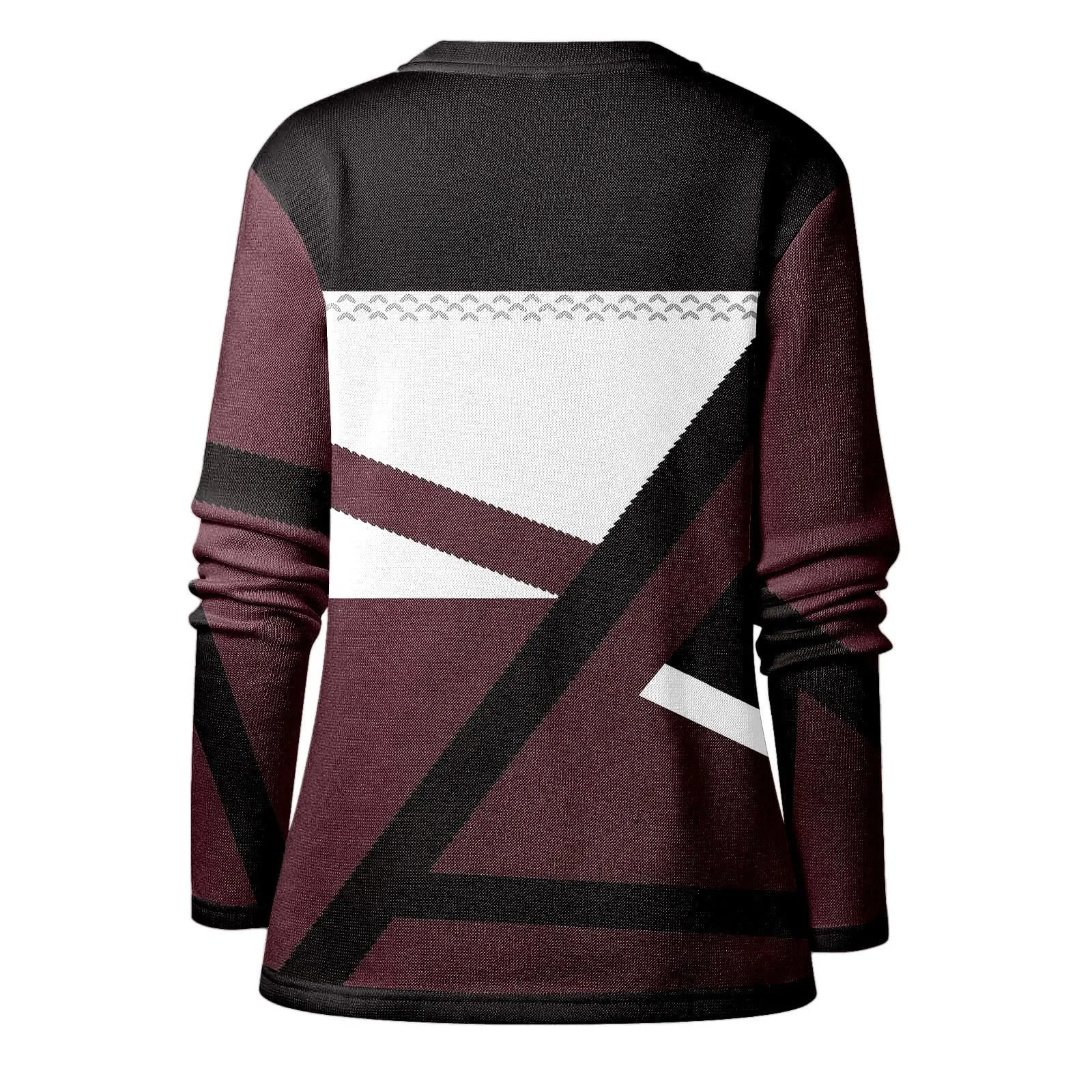 Рубашка спортивная Generisch Свободная Осенняя Длинная Без капюшона Свитшот с длинными рукавами Красочный, фото №3