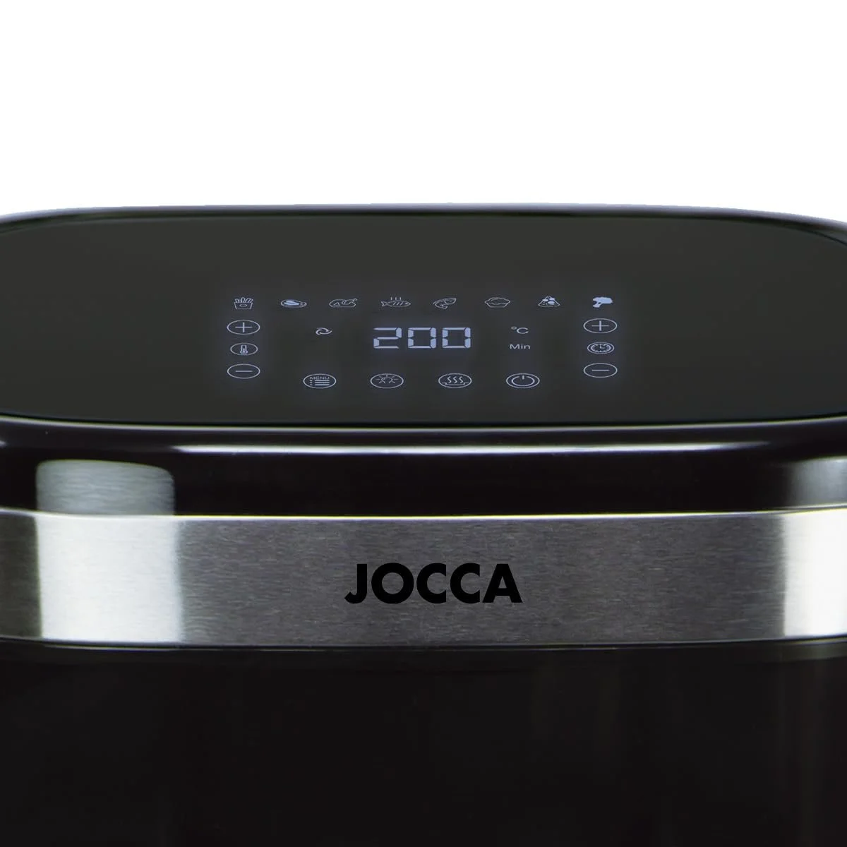 Мультипечь Jocca 10L 1700W LED Touch Screen 8 программ Смотровое окно Stainless Steel Design, фото №5