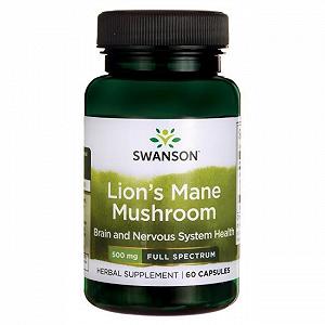 Ежевик грібенчатий Swanson Lions Mane Mushroom 60 caps - Фото 1