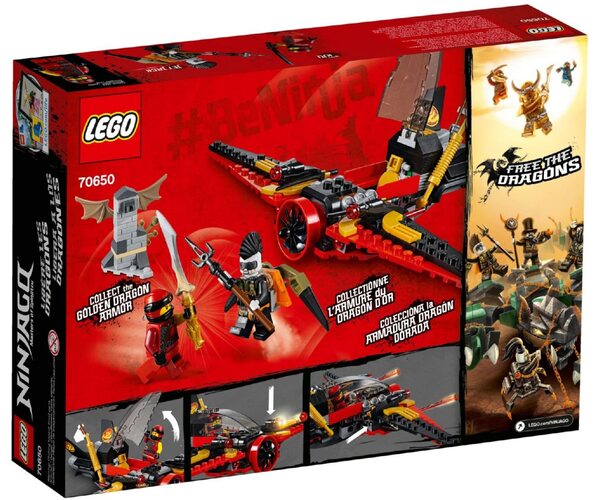 Конструктор LEGO NINJAGO Крыло судьбы 70650, фото №10