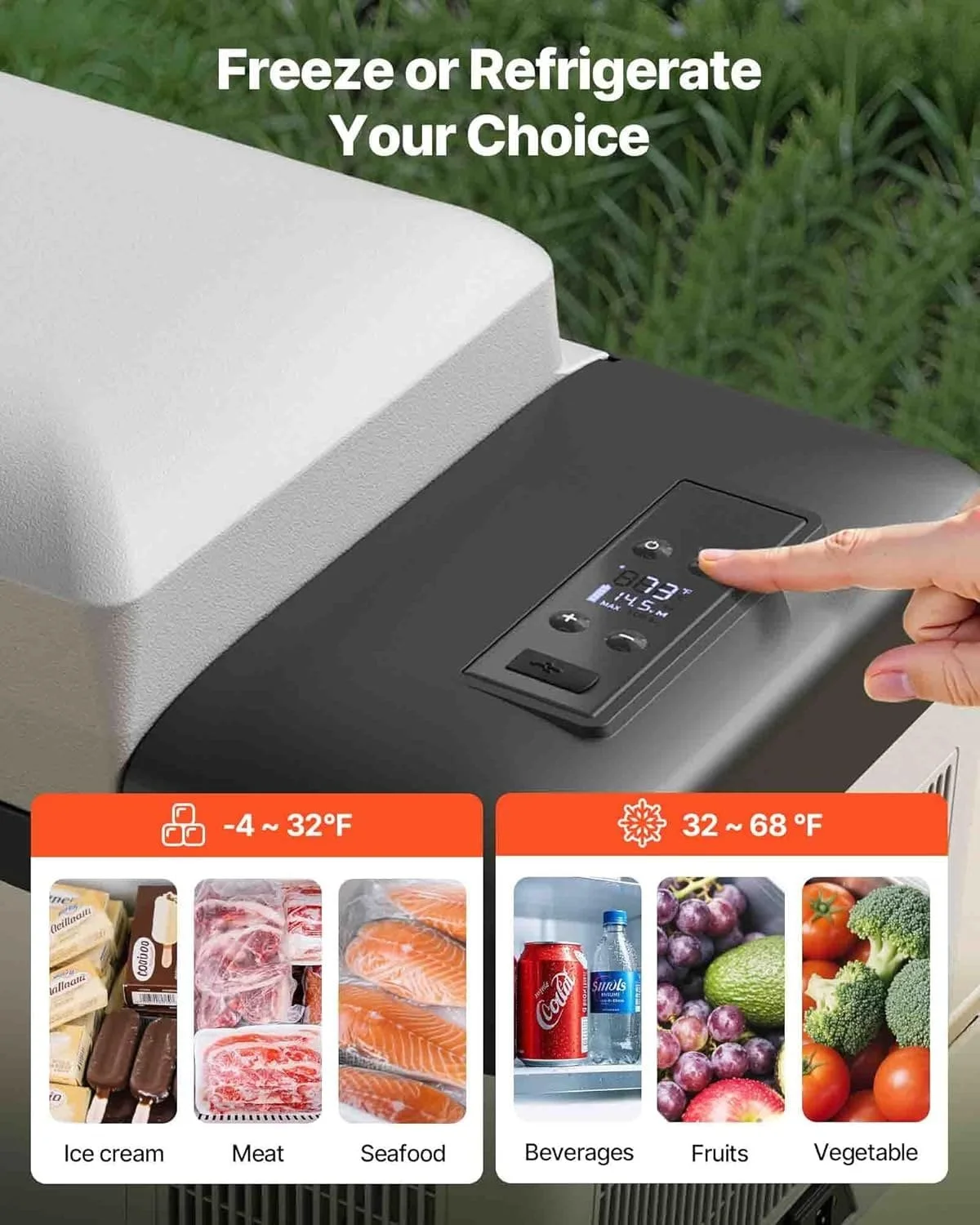 Автохолодильник VEVOR SH-C20 Grey, фото №4