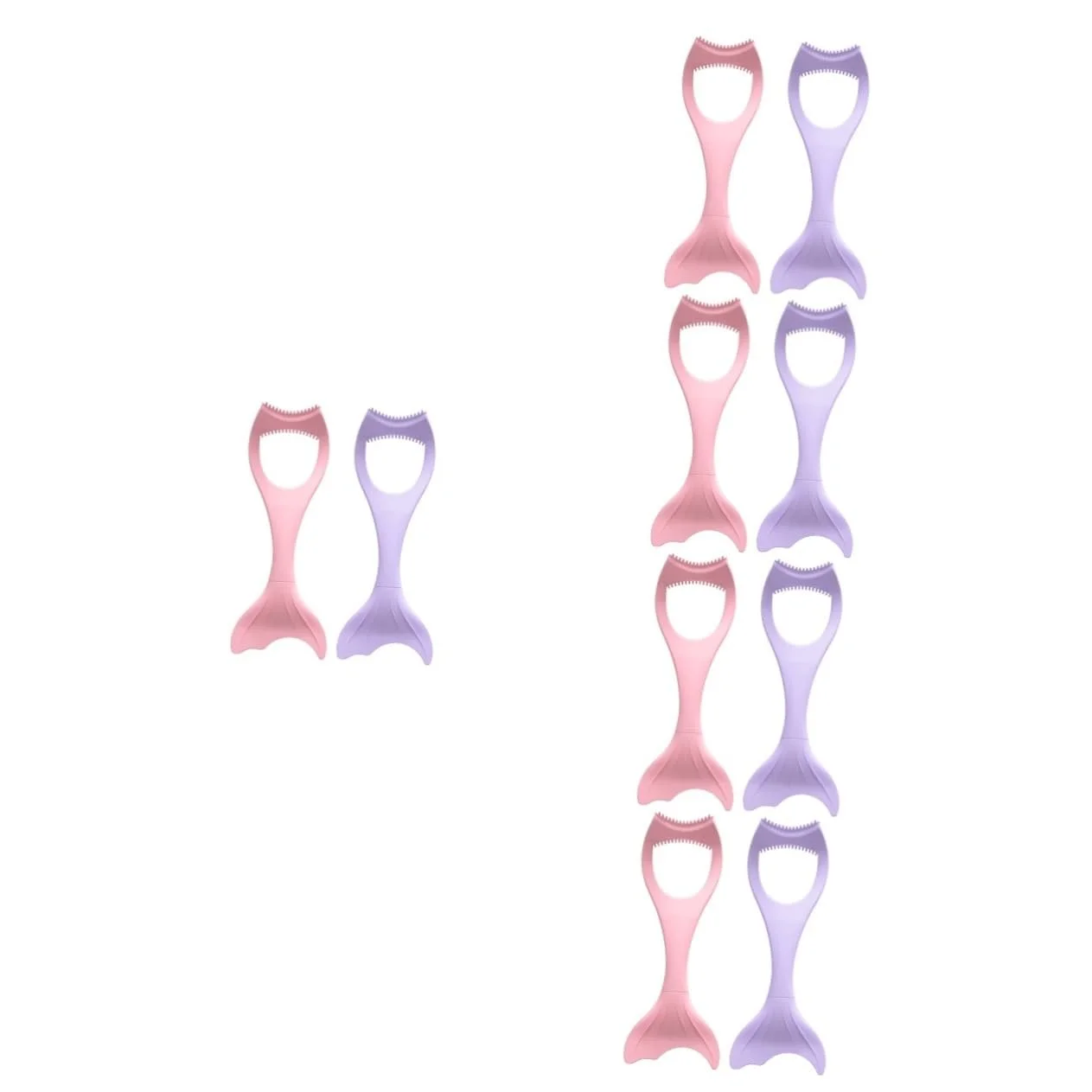 Пензлі для макіяжу Beavorty 10 штук Силіконові форми, фото №1