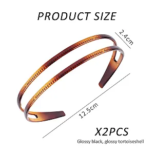 Обруч Пластик 2 шт Двойной Ряд Зубчатый synthetic.ua - Фото 1