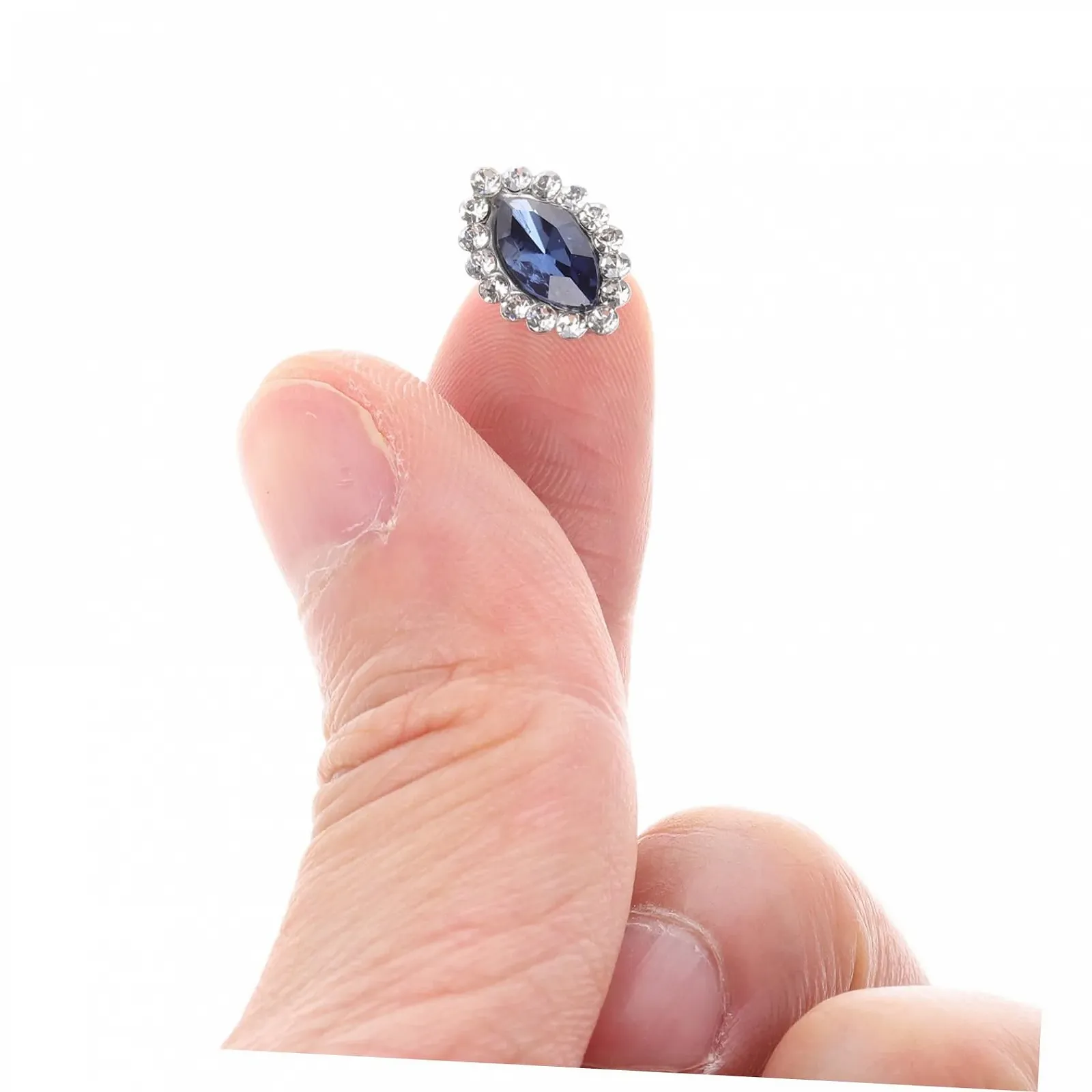 Украшения для ногтей LIFKOME, 10 шт, кристаллы, стеклянные стразы, фото №7