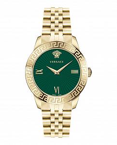 Женские часы Versace Greca S.38 MM D/GRN B/IP IP2N V282 VEVC006 19, Браслет - Фото 1